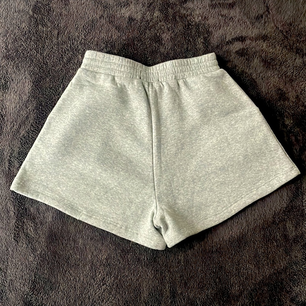 Kittenish gray crop top and shorts. Size small. - Picture 4 of 6